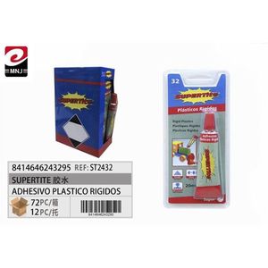 Adesivo Rigido in Plastica 20ml Formula Acrilica per Uso Industriale - Product Image 1