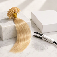 Extensions de cheveux en U, 100% cheveux humains naturels, kératine pré-collée, pointe plate, Remy, micro-liens, pointe à ongles, pour femmes, vente en gros, personnalisées