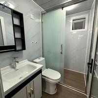 Casa Contenedor Expandible de 20 pies, 2 Dormitorios, Casa Modular Prefabricada de Lujo, Casa Pequeña Plegable Moderna, Villa Móvil para Resort