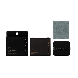 LMLTOP - Toallitas Faciales Absorbentes de Grasa, 100 Unidades, Espejo Portátil para Maquillaje, para Piel Grasa, Uso Femenino - Product Image 1