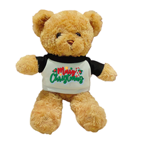 Ours en peluche personnalisé avec logo imprimé, ours en peluche portant des vêtements, cadeau promotionnel, vente en gros d'usine, coton PP, maille