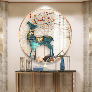Bán buôn 5D Deer Vòng sơn kim cương với khung cho phòng khách của bạn - Product Image 2
