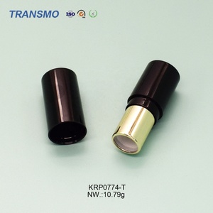 บรรจุภัณฑ์ลิปบาล์มแบบรีฟิลสีดำแบบกำหนดเอง เป็นมิตรกับสิ่งแวดล้อม - Product Image 1