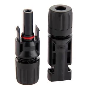 Connecteurs de câbles solaires CC mâles et femelles pour systèmes de panneaux solaires photovoltaïques, connecteurs à courant continu confortables - Product Image 4