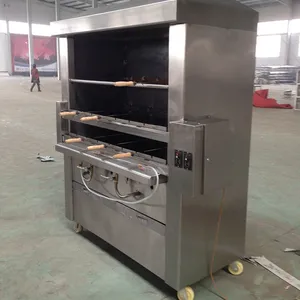 Than nướng gà Rotisserie thịt nướng than kabeb nướng máy/Brazil Churrasco Máy/nhà hàng Brazil Burner