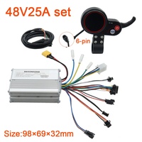 Kit de Contrôleur pour Trottinette Électrique KUGOOM 4 48V20A avec Écran d'Affichage 10 Pouces TF-100 et Accessoire Six Broches