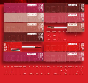MLSMILE防水マットリップグレイズセクシーヌードレッドロングラスティングリップグロスノンスティックカップリキッドリップスティックリップメイク - Product Image 6