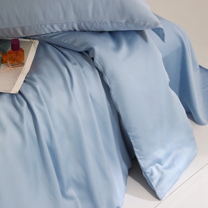 Tùy chỉnh mùa hè làm mát dệt 300tc Lyocell <span class=keywords><strong>Comforter</strong></span> bìa và tấm ga trải giường thiết lập chất lượng - Product Image 3