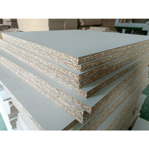 E1 lớp 18mm 16mm Kết cấu nhiều lớp phủ <span class=keywords><strong>melamine</strong></span> phải đối mặt với bảng hạt tấm ván cho tủ - Product Image 1