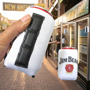 Aimant en néoprène le plus vendu à bas prix peut refroidisseur blanc Sublimation boisson manchon <span class=keywords><strong>porte</strong></span>-<span class=keywords><strong>bouteille</strong></span> de bière coozies magnétiques - Product Image 1