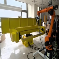 Robot industriel KUKA KR16 R2010-2 à 6 axes avec positionneur, source d'alimentation, charge utile de 16 kg, indice de protection IP67, poste de soudage automatique à l'arc