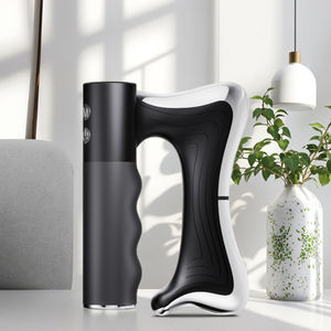 Alat Pijat Elektrik Meridian Mikroarus Terapi Panas Getaran 3-Kecepatan Portabel Paduan Seng Silikon Alat Kebugaran Pijat Tubuh - Product Image 1