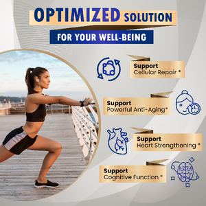 OEM Suppléments personnalisés à base de plantes Nad + Resvératrol Quercétine Vitamine C Curcuma Myrtille Capsules Complément énergétique cellulaire - Product Image 3