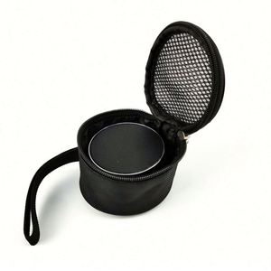 <b>Small</b> Soft Mesh EVA Audio <b>Bag</b> Outdoor Travel Portable Digital Audio Player Carrying <b>Bag</b> Audio Speakers Case - Product Image 5