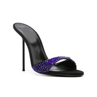 Chaussures de soirée à talons aiguilles style designer, ornées de cristaux scintillants, pour femmes – Collection 2026 à succès
