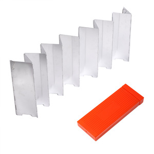 Pare-vent portable en alliage d'aluminium, 14 pièces, pliable, coupe-vent, pour réchaud de camping avec boîte - Product Image 5