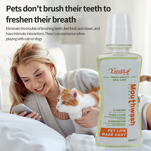 Enjuague bucal para mascotas, agua Dental para <span class=keywords><strong>perros</strong></span> y gatos, lavado bucal para mascotas, mantiene los dientes y encías saludables, Limpieza de dientes - Product Image 6