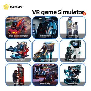 EasyPlay 2026 Frenzy <span class=keywords><strong>Solo</strong></span>, Simulador de Disparos VR para un Jugador, Máquina de Juegos Arcade de Zombis para Interiores, Simulador de Disparos VR - Product Image 5