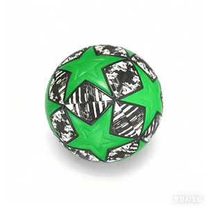 Ballon de football professionnel personnalisé taille 5, ballon de football en cuir PU thermocollé, personnalisé pour les matchs et l'entraînement - Product Image 5