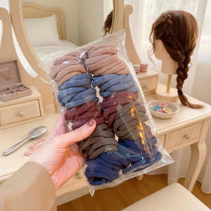 Tendance Mode Satin Chouchous avec Strass Simple Enfants Cheveux Cravates Offre Spéciale En Gros - Product Image 3