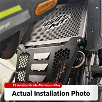 Applicable au couvercle de réservoir d'eau modifié 450MT avec grille de protection, section d'échappement avant du radiateur, garde-boue de remplissage