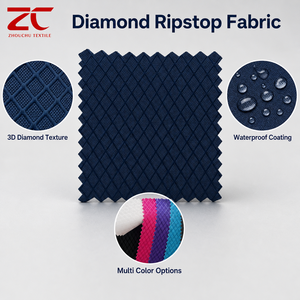 <span class=keywords><strong>Tessuto</strong></span> Ripstop Diamantato Impermeabile in <span class=keywords><strong>Poliestere</strong></span> per Zaini, Tende, Bagagli e Borse da Esterno - Product Image 4