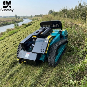 Meilleure Vente Tondeuse <span class=keywords><strong>Robot</strong></span> Industrielle à Chenilles Monocylindre à Essence Télécommandée pour Pentes, Normes CE et EPA, USA Europe - Product Image 4