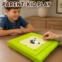 Table de jeu éducative interactive 9-en-1 avec tiroir de rangement et plateau de jeu double face 9813