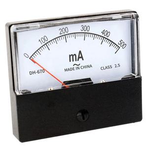 Medidor Analógico <span class=keywords><strong>de</strong></span> Panel Rectangular DH-670, Amperímetro, Voltímetro - Product Image 5