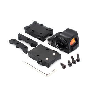 Mini Red Dot Reflex Sight Close-Range Sporting CQB Hunting Optic Scope Reticle Compact Lightweight Design with Riser Mount - Product Image 3