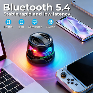 Mini <b>Wireless</b> Portable <b>Speaker</b> Magnetic Music <b>Speaker</b> with Plastic Cabinet - Product Image 2
