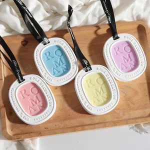 Home Decor Colorful Oval Scent Wax Tablet Fresh Scents Potpourri Bag Home Fragrance Sachet Hanging Air Fresheners
