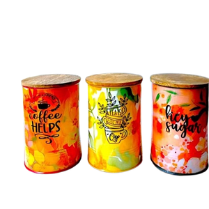 Modern Metal Glass Jars With Lid Storage Jar For <b>Gifts</b> Baby Shower Return Candy <b>Sweet</b> <b>Box</b> Metal Kitchen Storage <b>Box</b> & Canister - Product Image 6