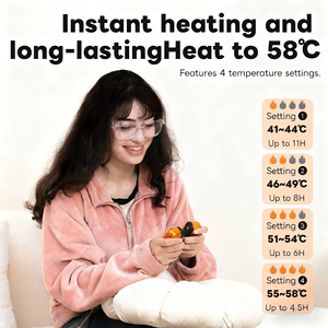 2 Gói 4500MAh * 2 Pin Có Thể Sạc Lại Ai Ptc Điện Tay Ấm Hơn Nhanh Chóng Sưởi Ấm Mini Túi Nóng Cho Hộ Gia Đình Xe Ngoài Trời - Product Image 4