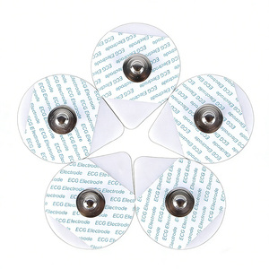 لاصقات تخطيط القلب الطبية للبالغين ذات الاستخدام الواحد، وسادة استشعار من الجل الصلب لمراقبة القلب - Product Image 2