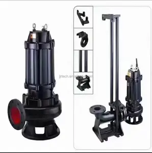 380V Chopper Pump Centrifugal Submersible Water Pump With Reamer For Sewage Powered By Motor Chopper Sewage Water Pump