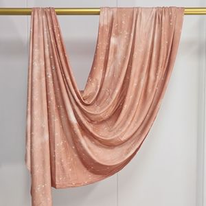 Voiles en jersey de coton imprimés numériquement, color block, respirants pour l'hiver, pour femmes musulmanes, usage quotidien et extérieur - Product Image 6