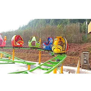 most popular new hot sale family rides attraction amusement park equipment mini track roller coaster ride for sale