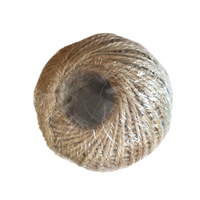 Ventes d'usine 3 brins corde 1mm 2mm 3mm en vrac Jute chanvre Sisal ficelle cordes