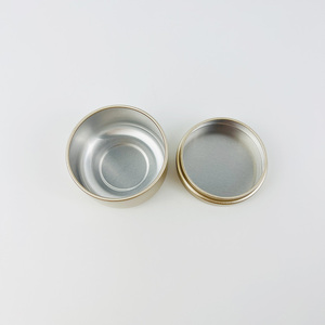 Mini boîtes à thé avec logo personnalisé petit pot à bougie vide rond avec couvercle en métal pour emballage <span class=keywords><strong>de</strong></span> biscuits et biscuits - Product Image 5