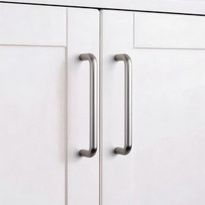 Poignées de meuble en alliage de zinc en forme de U Masanari 303, quincaillerie moderne et minimaliste pour tiroirs et portes de placard - Product Image 4