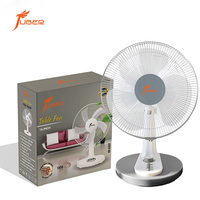 Ventilateur de table électrique de bureau 16 pouces, 3 vitesses, fonctionnement silencieux, oscillation à 90 degrés, inclinaison réglable, ventilateur de table électrique en métal