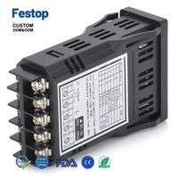 Contrôleur de température PID personnalisable Fesop série XMT 7100, universel, panneau 1/32 DIN, AC/DC 85-260V, fabriqué en plastique durable