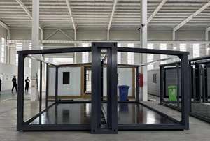 Maison mobile de conception moderne préfabriquée à faible coût entrepôt préfabriqué petite Maison conteneur extensible avec 1 3 chambres à coucher - Product Image 3