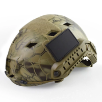 Casque de vélo tactique d'extérieur haute performance, ajustable, design camouflage CS, pour adulte unisexe