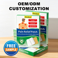 Patch antidouleur de qualité médicale personnalisé OEM pour les douleurs musculaires, prix d'usine en gros, marque privée