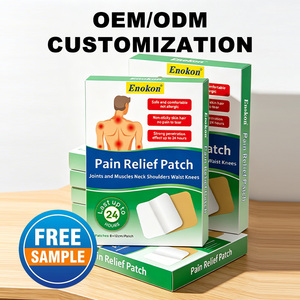 แผ่นแปะบรรเทาอาการปวดเกรดทางการแพทย์แบบ OEM สำหรับอาการปวดกล้ามเนื้อ <span class=keywords><strong>ราคา</strong></span>โรงงานขายส่ง รับผลิตแบรนด์ส่วนตัว - Product Image 1