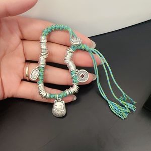 สร้อยข้อมือแมวนำโชคแฮนด์เมด 999 เงินแท้ ของขวัญเครื่องประดับรูปสัตว์สำหรับผู้หญิง - Product Image 5