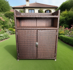 <span class=keywords><strong>Armoire</strong></span> de rangement pour piscines intérieures Yoshen, résistante à l'eau, en <span class=keywords><strong>résine</strong></span>, porte-serviettes pour piscine extérieure, <span class=keywords><strong>armoire</strong></span> de rangement pour patio <span class=keywords><strong>extérieur</strong></span> - Product Image 3