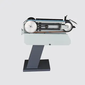 mini horizontal power belt sander machine for metalworking